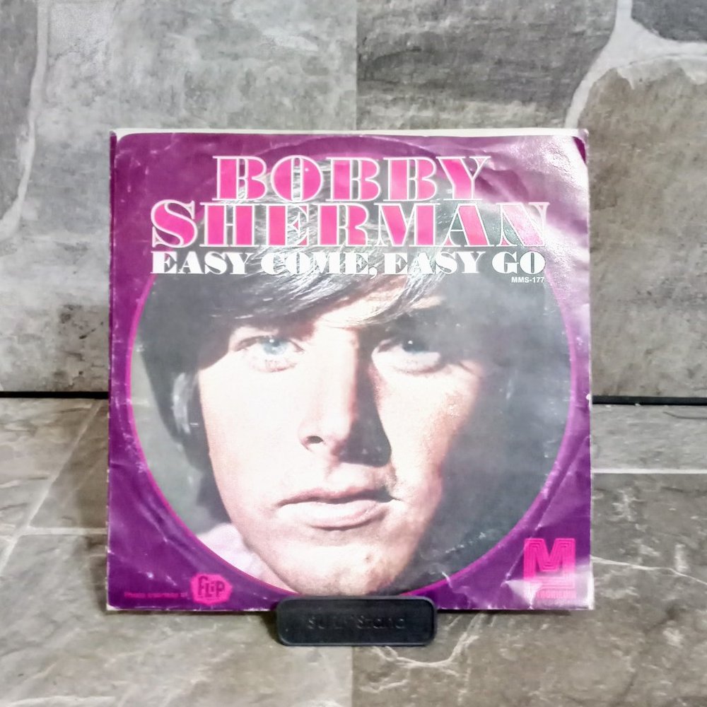 Bobby Sherman Easy Come, Easy Go Single Vinyl Record